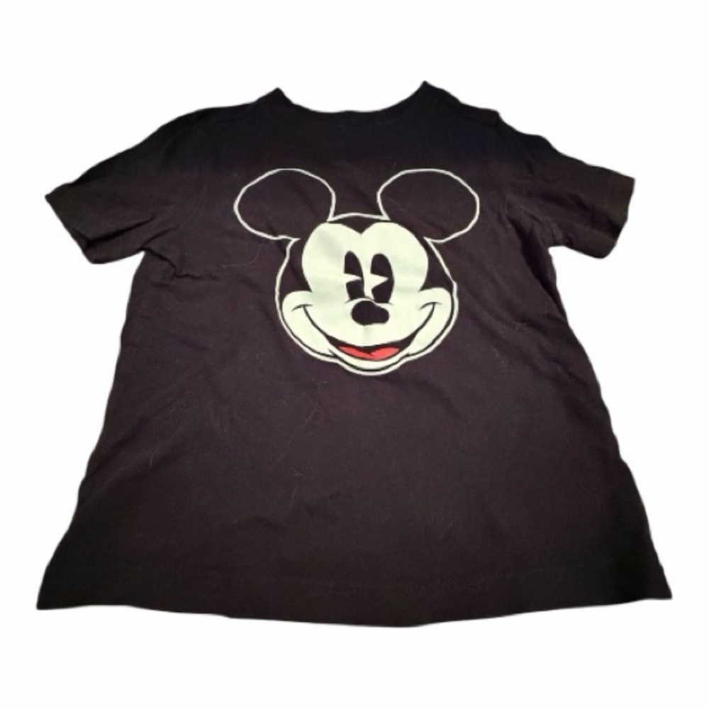 Old Navy Kids Black Mickey Mouse Tee